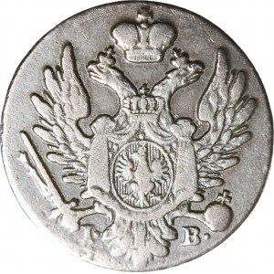 Królestwo Polskie, 1 grosz polski 1823 Z MIEDZI KRAIOWEY