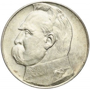 10 złotych 1936, Piłsudski, ładny