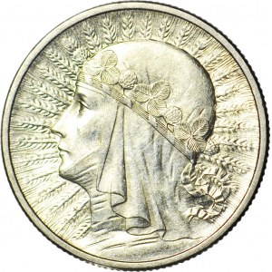2 złote 1933, Głowa, mennicza