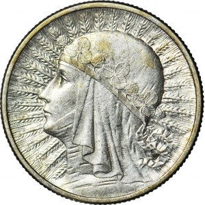 2 złote 1934, Głowa, ok. mennicza