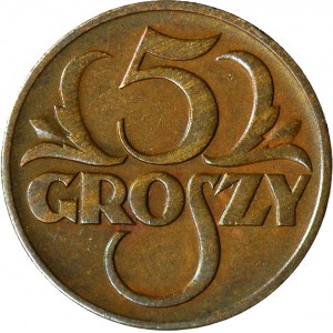 5 groszy 1936, ładne