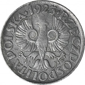 10 groszy 1923, Okupacja, DESTRUKT - nie dobita głowa orła