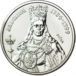100 złotych 1988, PRÓBA, nikiel, królowa Jadwiga