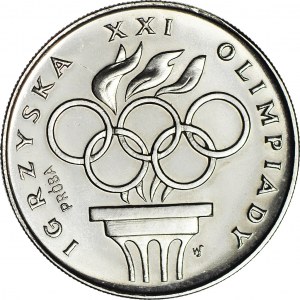 200 złotych 1976, PRÓBA, nikiel, Olimpiada - koła olimpijskie