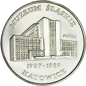 1000 złotych 1987, PRÓBA, nikiel, Muzeum Śląskie Katowice