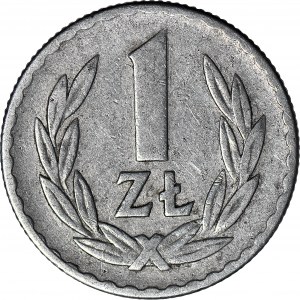 1 złoty 1957, najrzadszy rocznik