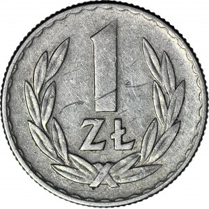1 złoty 1967, drugi najrzadszy rocznik