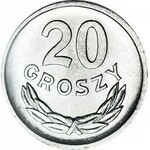 20 groszy 1968, mennicze