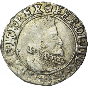 Austria, Ferdynand II, 3 Krajcary 1626, gwiazdka pod popiersiem