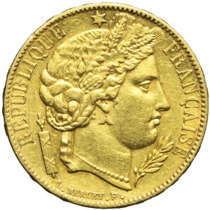Francja, Republika, 20 franków 1850, Paryż