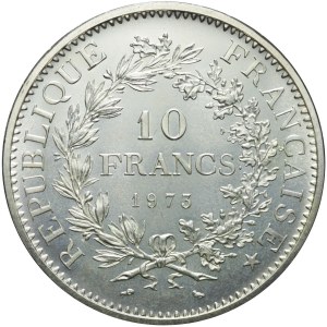 Francja, 10 franków 1973, piękne