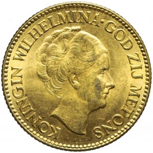 Holandia, 10 guldenów 1932, Wilhelmina
