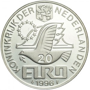 Holandia, 20 Euro 1996, CONSTANTIJN HUYGENS