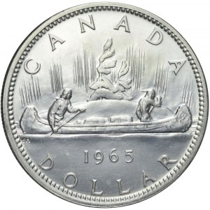 Kanada, Elżbieta II, 1 dolar 1965