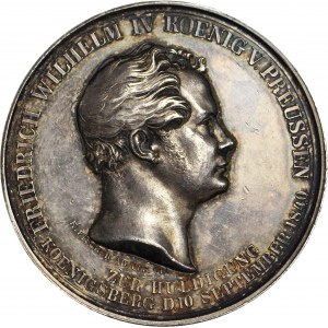 Niemcy, Prusy, Fryderyk Wilhelm IV, Medal Hołd Królewcowi 1840