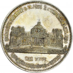 Niemcy, Wilhelm II, Medal 1894 - na pamiątkę ukończenia budowy Reichstagu