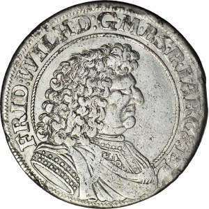 Niemcy, Brandenburgia-Prusy, Fryderyk Wilhelm, 2/3 talara (gulden) 1688 /LC-S, Berlin