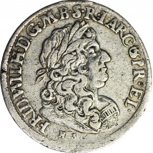 Niemcy, Brandenburgia-Prusy, Fryderyk Wilhelm, Ort 1674 HS, Królewiec