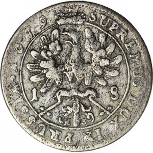Niemcy, Brandenburgia-Prusy, Fryderyk Wilhelm, Ort 1679 HS, Królewiec
