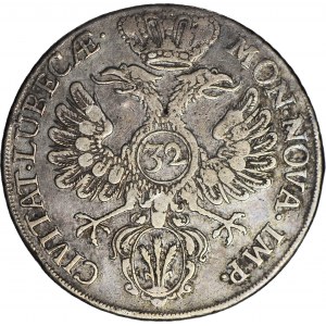 Niemcy, Lubeka - miasto, 32 szylingi (Talar) 1752