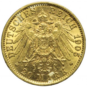 Niemcy, Prusy, 20 marek 1905, Wilhelm II, Berlin