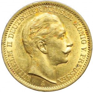 Niemcy, Prusy, 20 marek 1908, Wilhelm II, Berlin