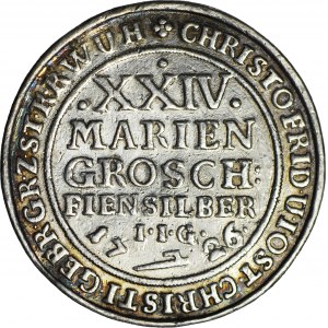 Niemcy, Stolberg, Krystian Fryderyk i Jost Krystian, 24 mariengroszy 1726, Stolberg