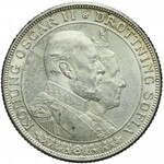 Szwecja, Zestaw 29 okolicznościowych monet srebrnych 2 korony 1907, ładne egzemplarze