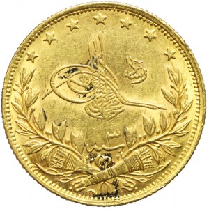 Turcja, Muhammed V, 100 kurush AH1327 rok 3 (1911)