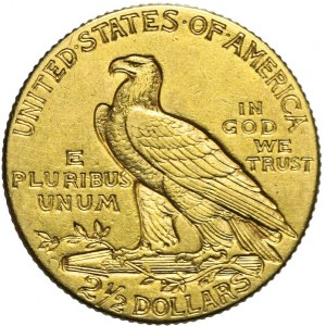 Stany Zjednoczone Ameryki (USA), 2 1/2 dolara, Indianin, 1914, Filadelfia