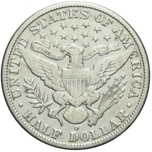 Stany Zjednoczone Ameryki (USA), 1/2 dolara 1907, Nowy Orlean
