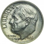 Stany Zjednoczone Ameryki (USA), 10 centów = 1 dime, 1955, Denver