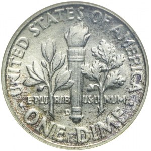 Stany Zjednoczone Ameryki (USA), 10 centów = 1 dime, 1955, Denver