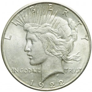 Stany Zjednoczone Ameryki (USA), 1 dolar 1922, San Francisco, typ Peace
