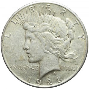 Stany Zjednoczone Ameryki (USA), 1 dolar 1928, San Francisco, typ Peace