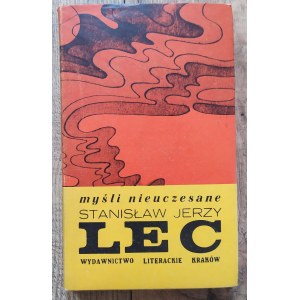 Lec Stanisław Jerzy • Myśli nieuczesane