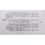 [Mickiewicz] Kawyn Stefan • Ideologia stronnictw politycznych w Polsce wobec Mickiewicza 1890-1898