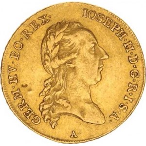 Josef II. (1765-1780-1790), 2 Dukát 1786 A, Vídeň 6,975 g