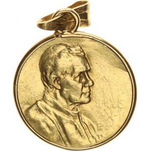 Vatikán, Pius X. (1903-1914), Dukátová medaile v obrubě se závěsem, Poprsí