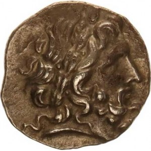 Thessalie - Larissa (168-44 př. Kr.), Statér, hlava Dia zprava / Pallas Itonia stojí vpravo