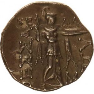 Thessalie - Larissa (168-44 př. Kr.), Statér, hlava Dia zprava / Pallas Itonia stojí vpravo