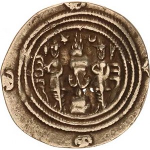 Sasánovci, Chusró II. (590-627), Ag Drachma, 3,117 g