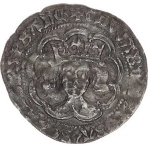 Anglie, Edward IV. (1461-70, 1471-1483), 1 Groat b.l., minc. Londýn Spink 2000 2,617 g