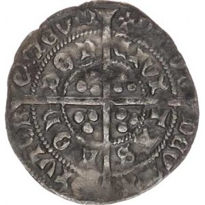 Anglie, Edward IV. (1461-70, 1471-1483), 1 Groat b.l., minc. Londýn Spink 2000 2,617 g