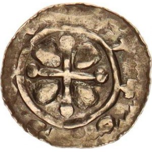 Ota I. Sličný (1061-1087), Denár C - 371 0,67 g, část. nedor. opis