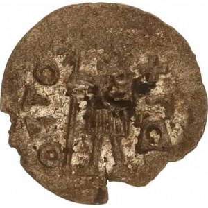 Ota I. Sličný (1061-1087), Denár C - 375 R 0,470 g, vylom., jinak