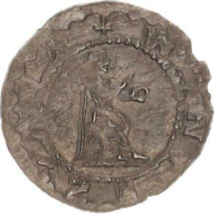 Bořivoj II. (1100-1120), Půldenár C - 419, část.ned.opis, hr.