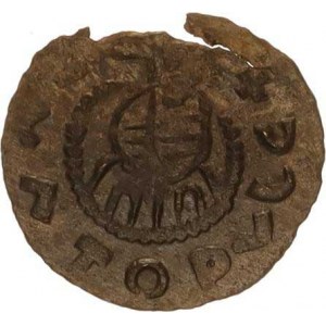 Svatopluk (1095-1107), Denár C - 430 nález Loštice RR 0,369 g, odrol. kraj