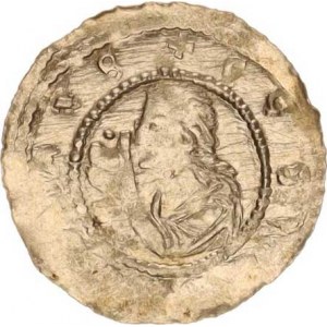 Vladislav I. (1109-1125), Denár C - 556, mělce ražen, část. ražen opis