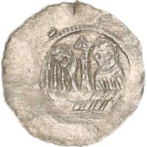 Vladislav II. (1140-1174), Denár C - 596, RR, opis nedor.